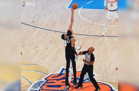 Com presença de Trump, Wembanyama brilha e os Spurs vencem o Jogo 3 no Madison Square Garden