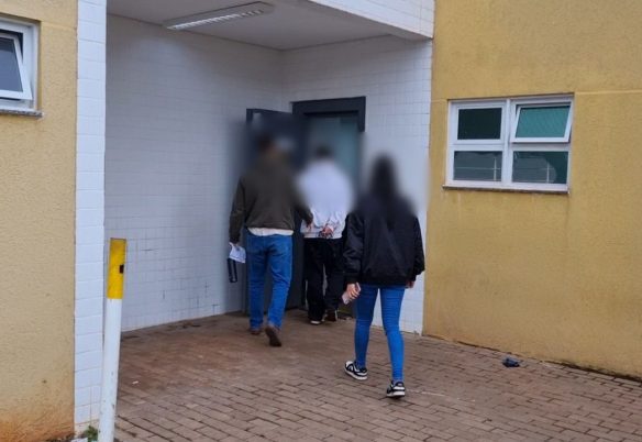 NUCRIA cumpre mandado e prende jovem no Bairro Santa Felicidade