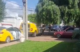 Briga, quebra-quebra, tiro e gritaria: Vídeo mostra confusão no Santa Felicidade