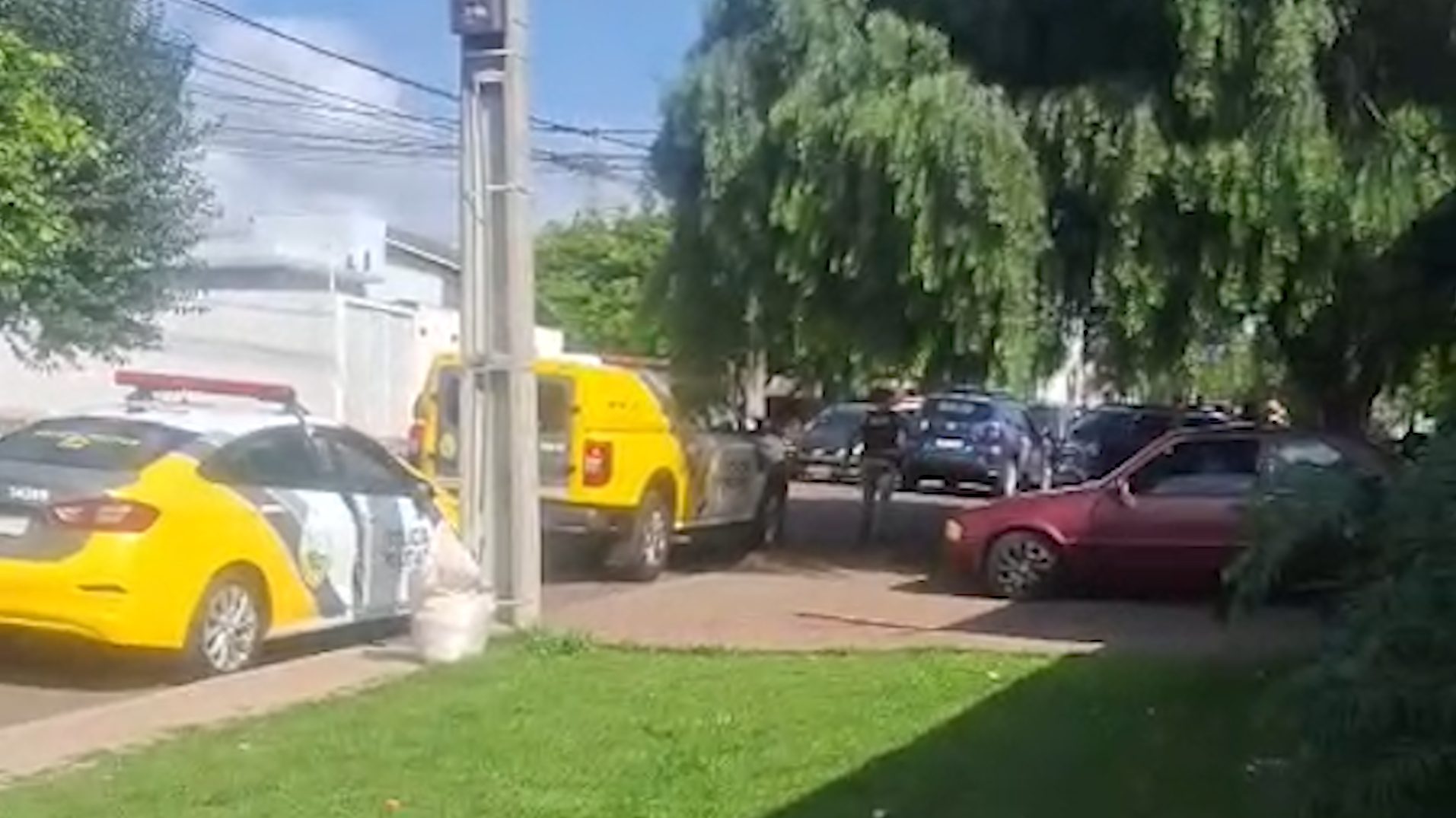 Briga, quebra-quebra, tiro e gritaria: Vídeo mostra confusão no Santa Felicidade