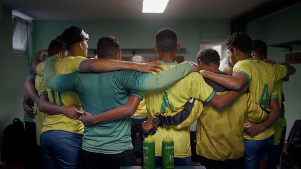 Também penta, seleção de futebol de cegos terá filme exibido nos EUA Imagem referente a Também penta, seleção de futebol de cegos terá filme exibido nos EUA
