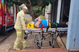 Idoso sofre queda ao tentar trocar lâmpada no Floresta
