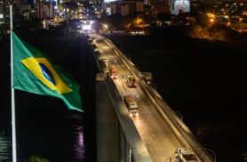 Manutenção na Ponte da Amizade terá interdições parciais durante duas noites