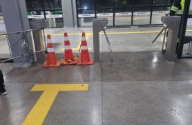 Dano em catraca altera embarque de passageiros na Rodoviária de Cascavel