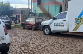 Homem é morto a facadas dentro de casa em Marmeleiro; suspeito foi preso logo após o crime