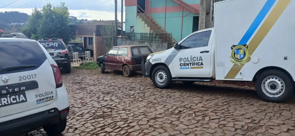 Imagem relativa a Homem é morto a facadas dentro de casa em Marmeleiro; suspeito foi preso logo após o crime