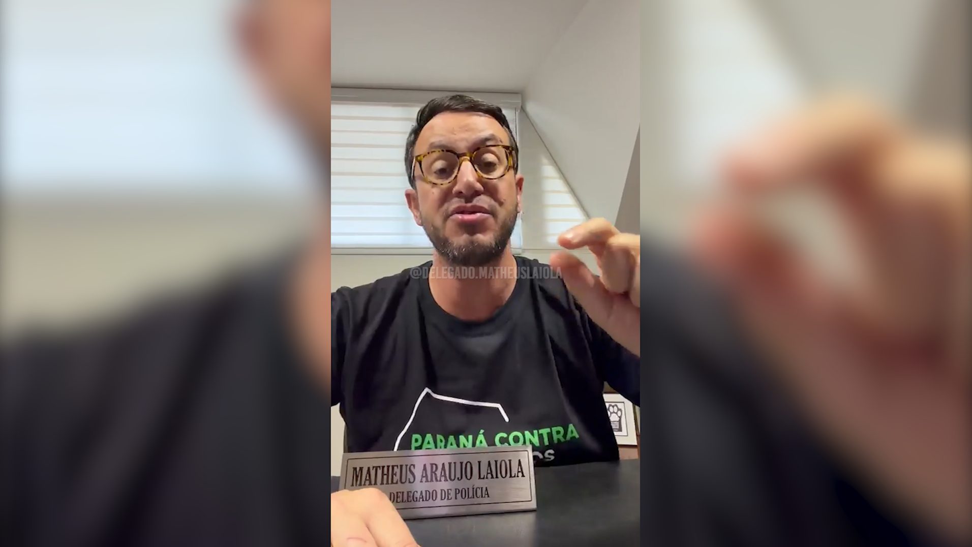 Deputado Matheus Laiola propõe que redes sociais alertem sobre crimes contra animais