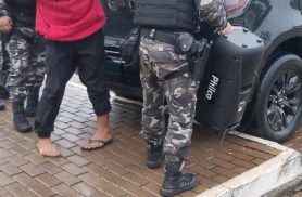 Com caixa de som furtada, homem é preso no Santa Felicidade