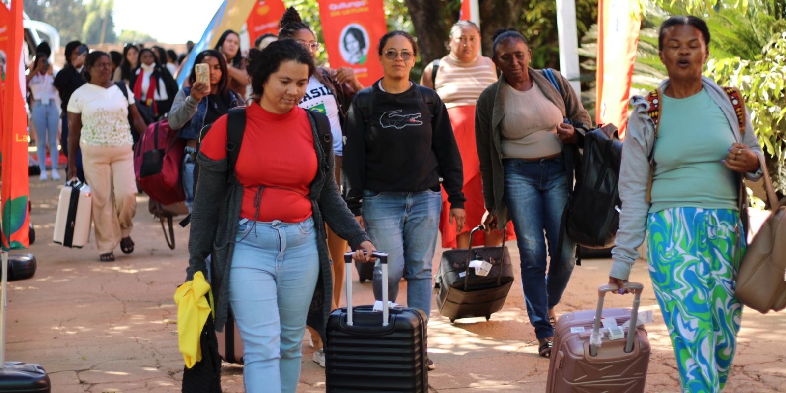 Imagem referente a No DF, 500 mulheres quilombolas pedem proteção e justiça climática