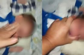 Mãe agride rosto do filho de 5 meses e envia vídeo ao pai cobrando pensão: “Vai morrer”