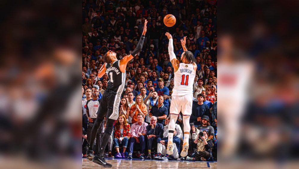 Knicks protagonizam a maior virada da história das finais da NBA e vencem os Spurs no Jogo 4 Imagem referente a Knicks protagonizam a maior virada da história das finais da NBA e vencem os Spurs no Jogo 4