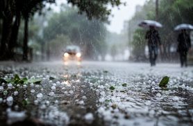 Alerta de tempestade coloca Cascavel em risco; chuva forte, ventos e granizo podem atingir a cidade