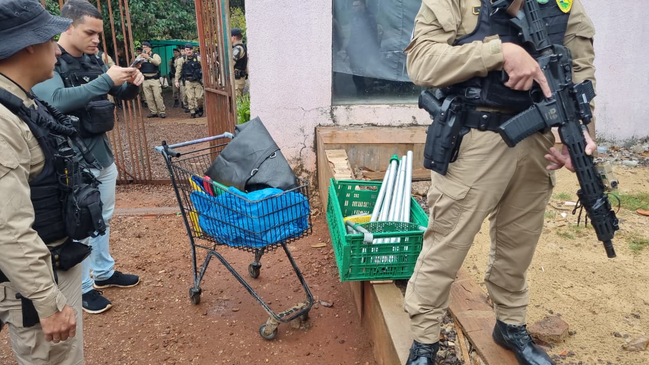 Imóvel no Cancelli é alvo de operação policial nesta quinta-feira