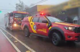 Cheiro de fumaça e possível incêndio mobiliza Bombeiros na Avenida Carlos Gomes