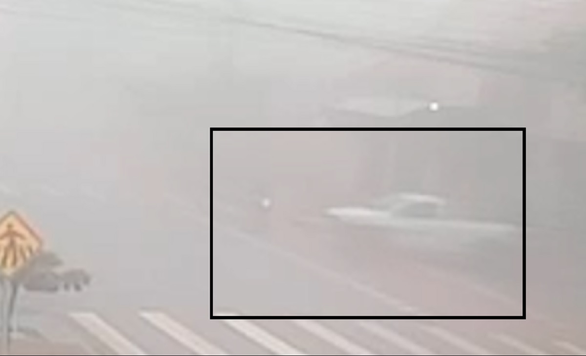Imagens de câmeras mostram momento de acidente que deixou mulher ferida no Maria Luiza