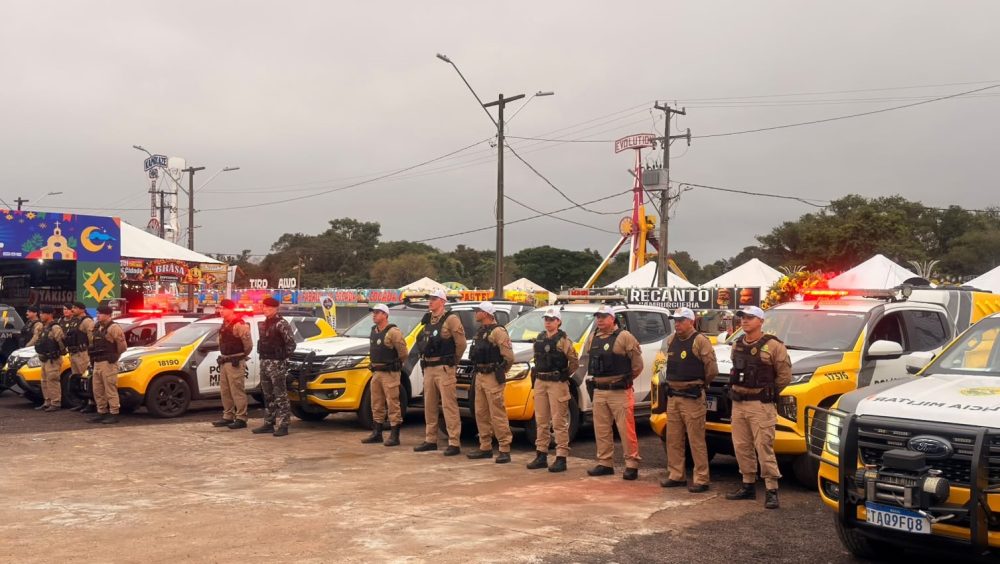 Operação Omnis: Polícia Militar reforça segurança em Foz do Iguaçu durante a Fartal Imagem referente a Operação Omnis: Polícia Militar reforça segurança em Foz do Iguaçu durante a Fartal