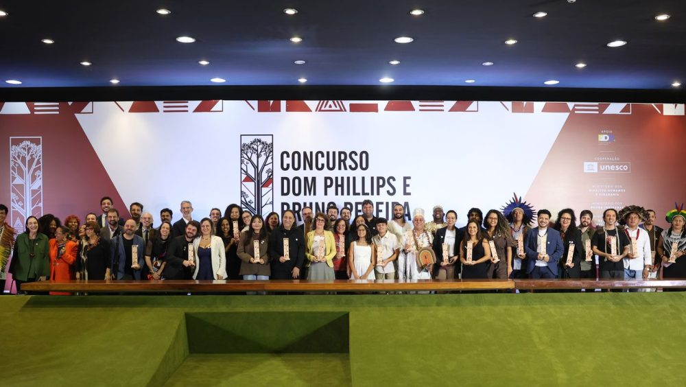 Radioagência fica em 3º lugar no prêmio Dom Phillips e Bruno Pereira Imagem referente a Radioagência fica em 3º lugar no prêmio Dom Phillips e Bruno Pereira