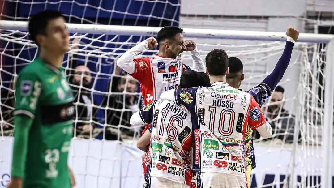 Cascavel Futsal encara o Paraná Clube em duelo direto por posições na Série Ouro