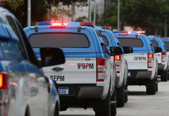 PM do Rio reforça policiamento durante jogos da seleção brasileira