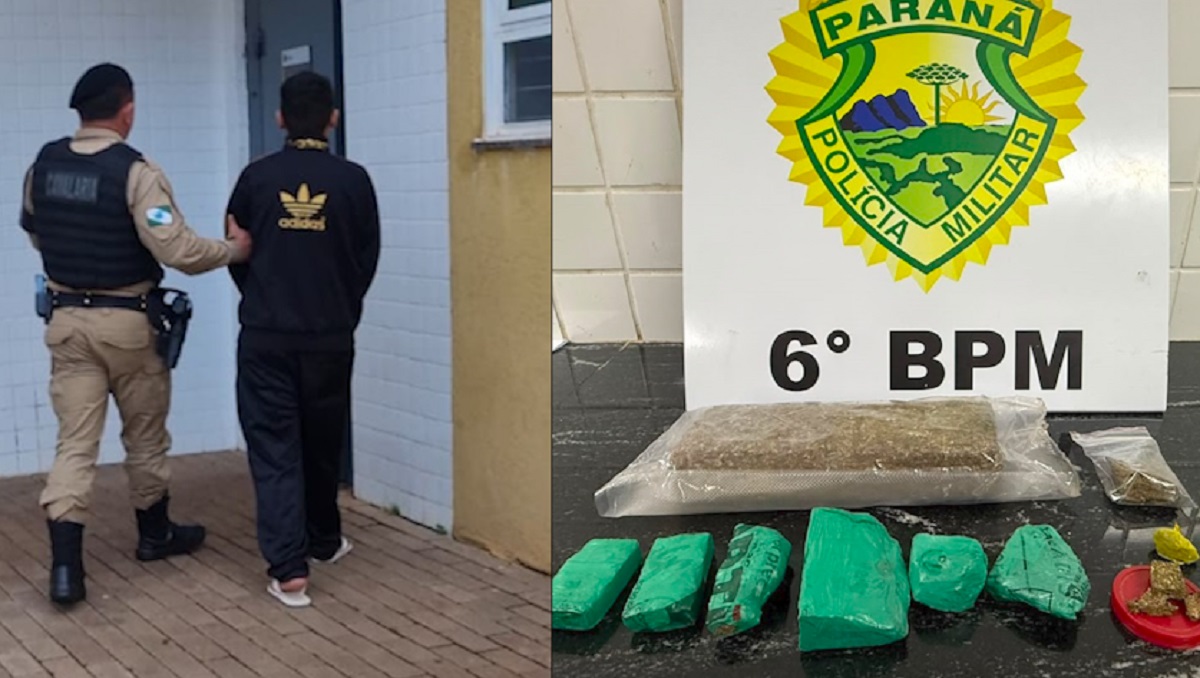 Homem é preso por tráfico de drogas no bairro Brasmadeira