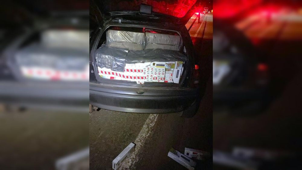 Patrulha Rural apreende veículo carregado com cigarros paraguaios em Terra Roxa Imagem referente a Patrulha Rural apreende veículo carregado com cigarros paraguaios em Terra Roxa
