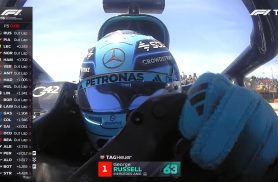 George Russell lidera último treino livre do GP de Barcelona; Piastri e Leclerc completam o top 3