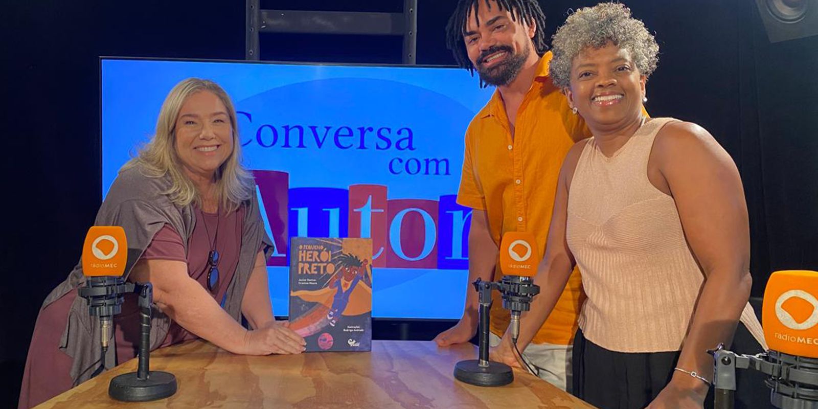 Representatividade e ancestralidade em foco no Conversa com o Autor Imagem referente a Representatividade e ancestralidade em foco no Conversa com o Autor