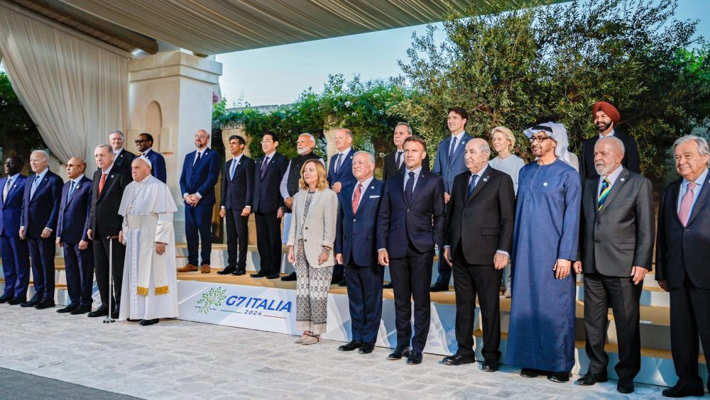 Lula no G7 gera expectativa por tarifa dos EUA e veto à carne pela UE Imagem referente a Lula no G7 gera expectativa por tarifa dos EUA e veto à carne pela UE