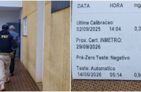 Motorista embriagado é preso após acidente na BR-369
