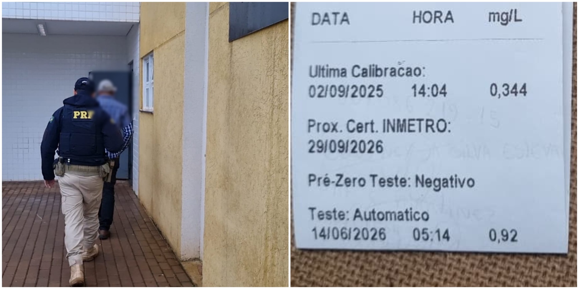 Motorista embriagado é preso após acidente na BR-369