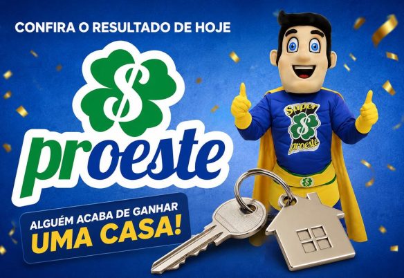 Morador de Foz do Iguaçu ganha casa de R$ 200 mil no sorteio do Proeste