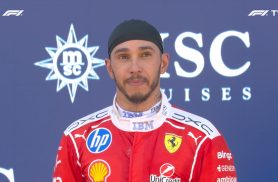 F1: Hamilton não segura a emoção ao desencantar com a Ferrari em Barcelona: 'Sonho alcançado' F1: Hamilton não segura a emoção ao desencantar com a Ferrari em Barcelona: 'Sonho alcançado'