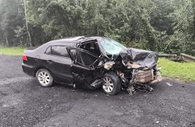 Duas pessoas morrem em grave colisão frontal na BR-373