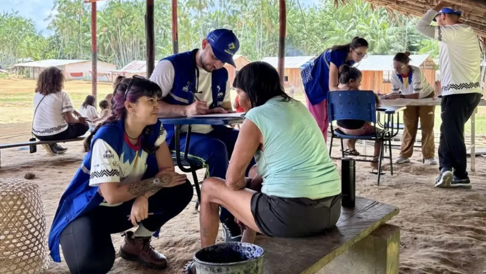 Mutirões do SUS farão 13 mil atendimentos em terras indígenas em junho Imagem referente a Mutirões do SUS farão 13 mil atendimentos em terras indígenas em junho