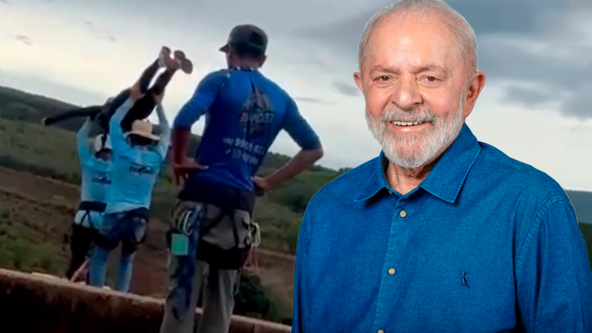 Imagem relativa a Prefeito culpa Lula pela morte de jovem jogada de ponte sem corda de segurança
