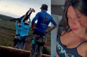 Quem era a jovem que morreu após ser lançada sem corda em salto de rope jump?