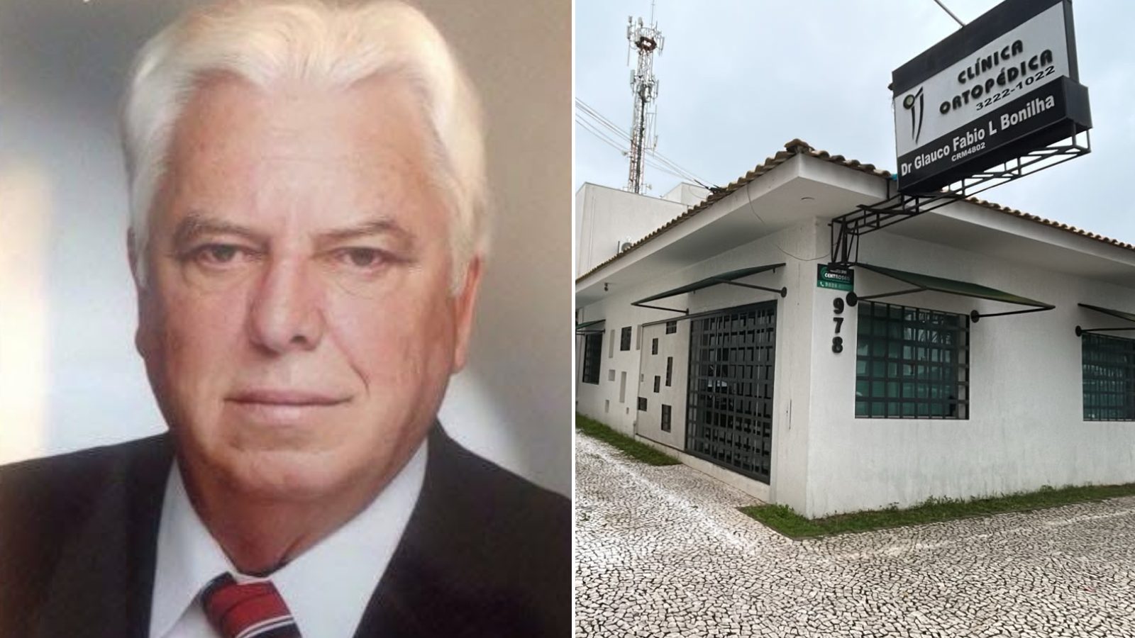 Imagem relativa a Médico Glauco Fábio Lisboa Bonilha é encontrado morto na própria clínica