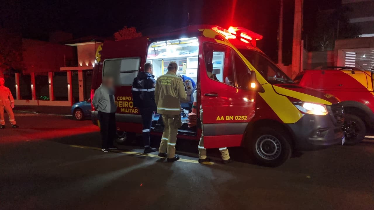 Homem sofre crise convulsiva e mobiliza equipes de resgate no Centro de Cascavel
