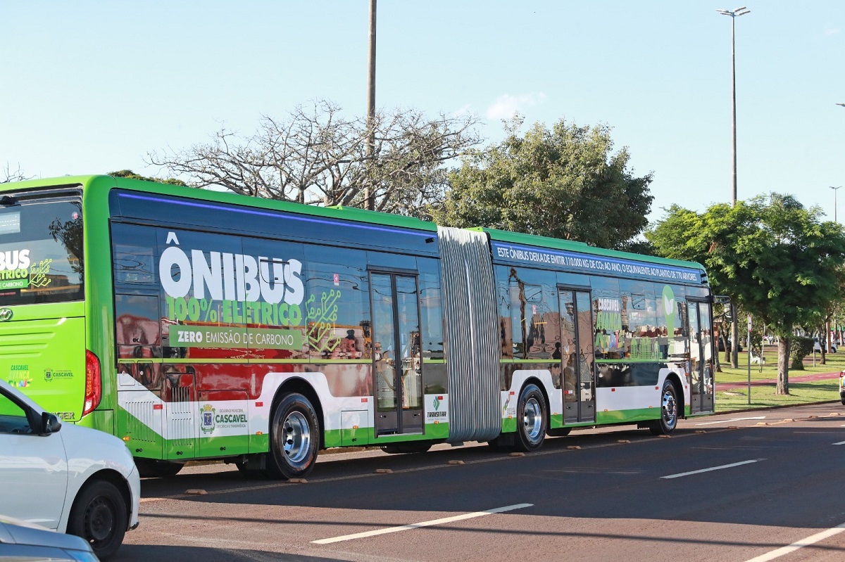 Cascavel ganha prêmio nacional de inovação urbana por frota elétrica do transporte coletivo