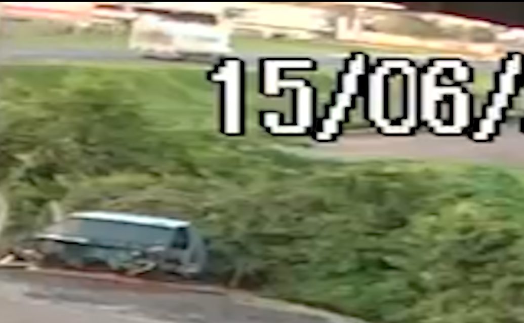 Câmera registra acidente com três mortes na rodovia BR-277