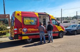 Trabalhador é atacado por pitbull no Bairro Floresta e Siate é acionado