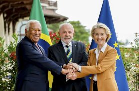 Lula debate com líderes europeus sobre vetos a produtos brasileiros Lula debate com líderes europeus sobre vetos a produtos brasileiros