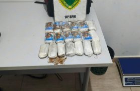 Duas adolescentes são apreendidas com quase 2 kg de haxixe em ônibus