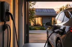 Carro elétrico muda a rotina das casas e transforma garagem em ponto de abastecimento