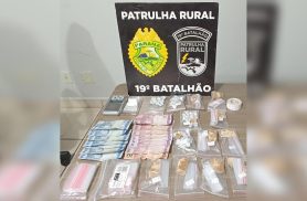 Casal é preso com crack, cocaína e balança de precisão em Marechal Cândido Rondon
