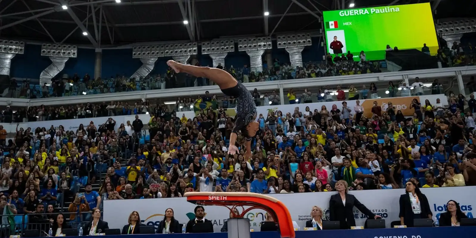 Imagem relativa a Brasil garante seleções da ginástica artística no Mundial da Holanda