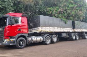 Scania furtada é recuperada pela Guarda Municipal após denúncia