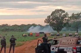 Polícia confronta indígenas que buscam retomar território no MS