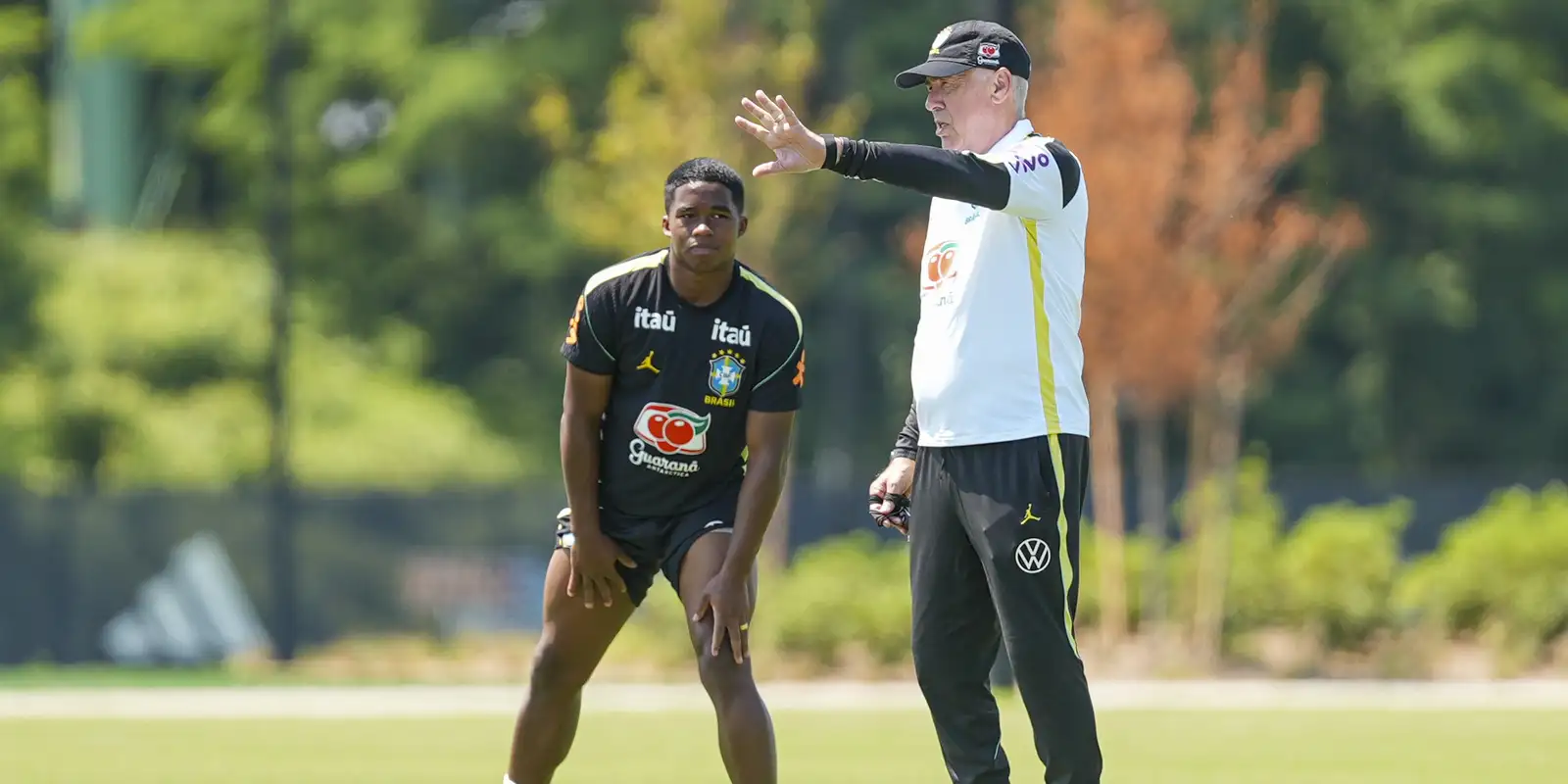 Imagem relativa a Ancelotti admite mudanças contra Haiti e desconversa sobre Endrick