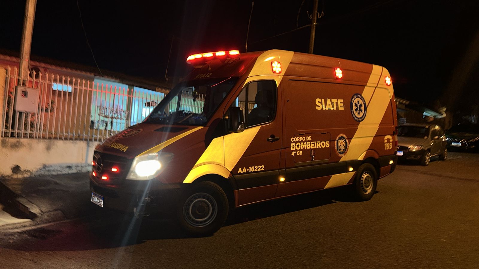 Bebê de 25 dias se engasga com leite no bairro Brasília e mobiliza Siate